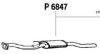 FENNO P6847 Middle Silencer
